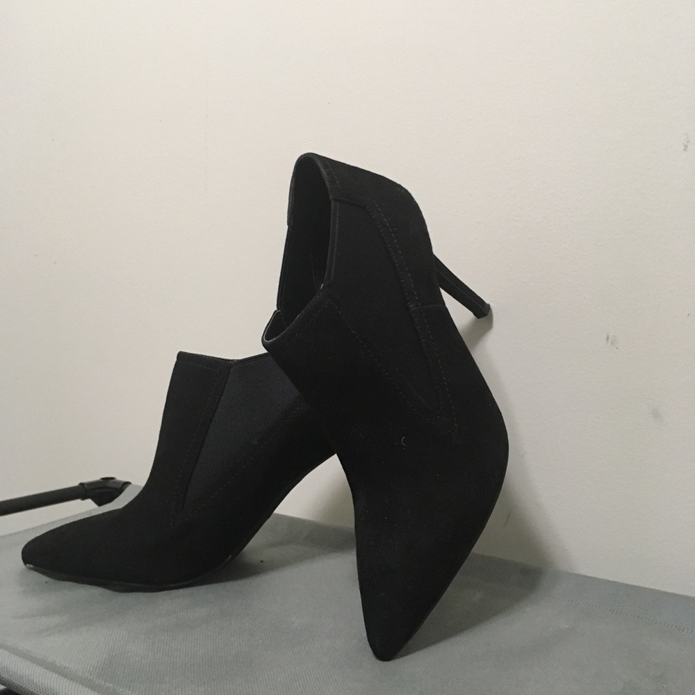 Sleek Suede Booties